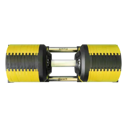 Billede af Justerbare håndvægte 2x40 kg sæt (2 stk) – intervaller 2 kg - Guld