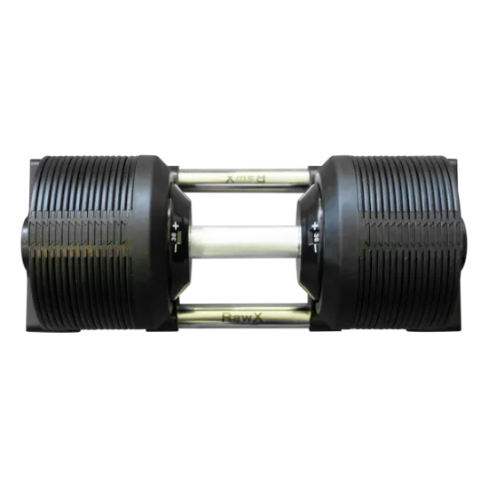 Billede af Justerbare håndvægte 2x36 kg sæt (2 stk) – intervaller 1 kg - Sort - Tonny